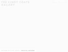 Tablet Screenshot of cindycoats.com